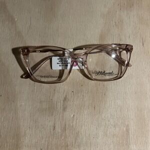 Hollywood By Sophia Loren H07Z 003 Natural Eyeglasses 52-17-140 NWT Frame Only